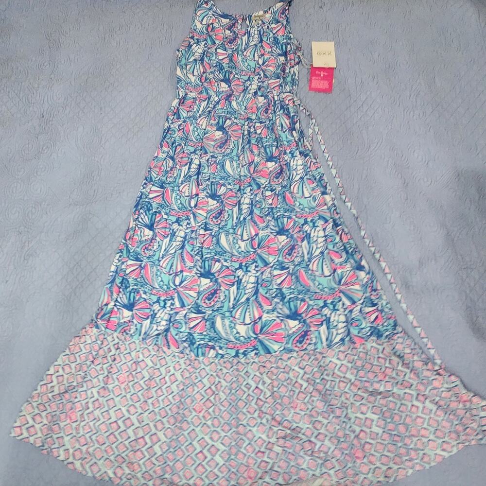 NWT Lilly Pulitzer XL 20th Anniversary Collection Girls Juniors Maxi Dress